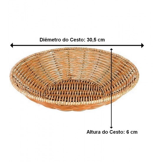 Centro De Mesa 30,5cm Claro Mimo Style
